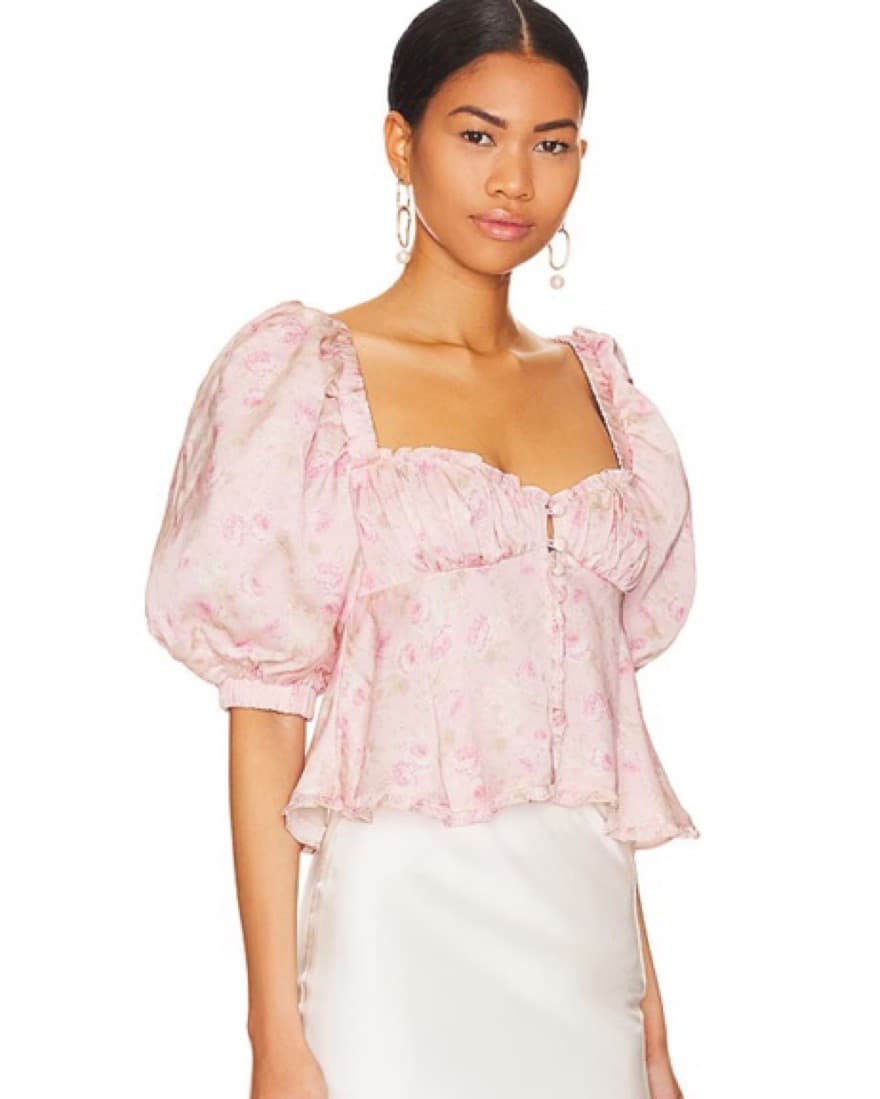 For Love & Lemons Rhoda Blouse  - Image 3
