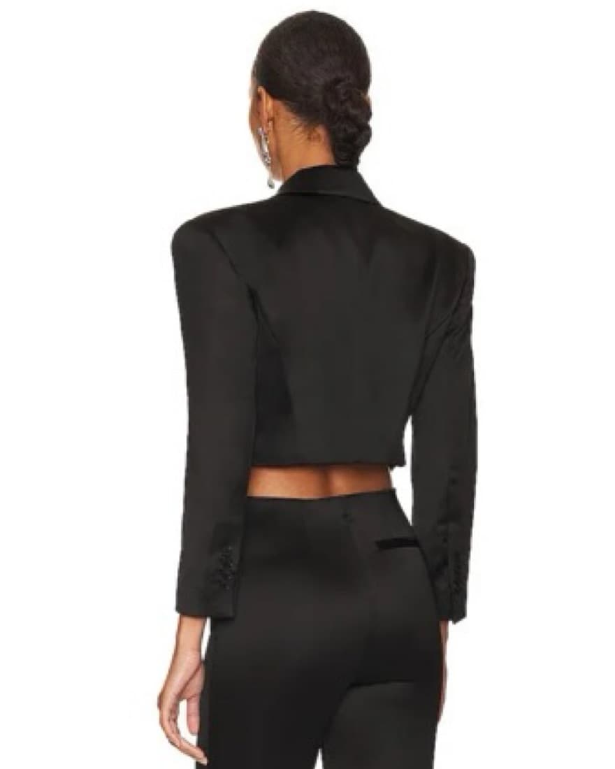 L’Academie Cropped Blazer - Image 4