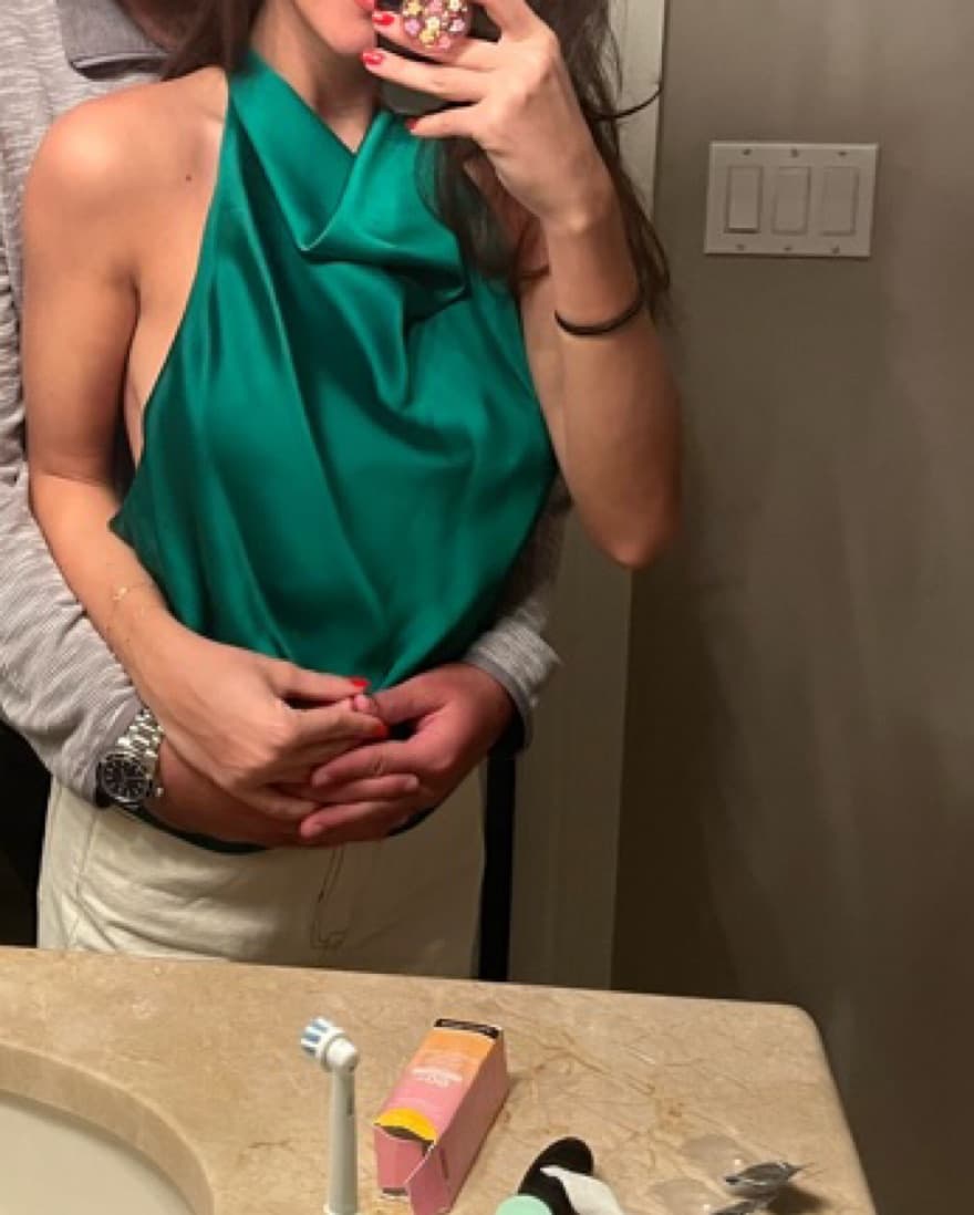 Green Halter Top - Image 1
