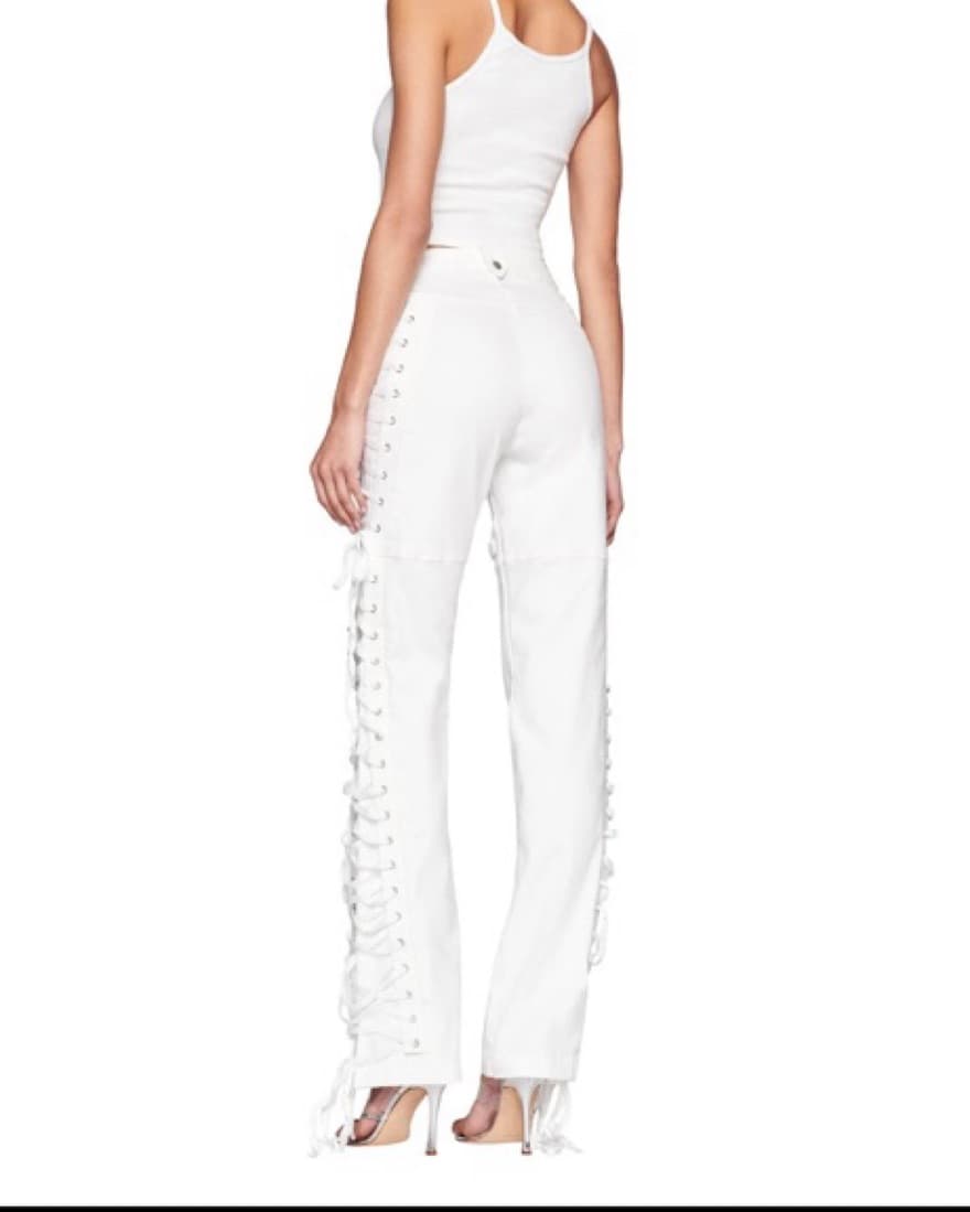 IAMGIA Holly Pants in White  - Image 2