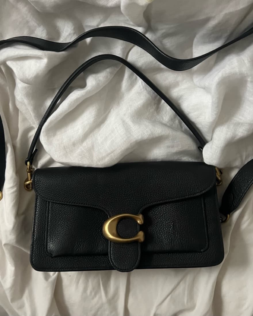 Cowch Black Tabby Bag  - Image 2