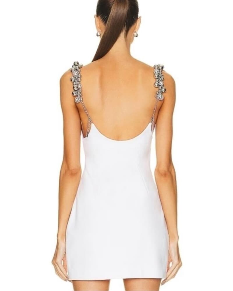 AREA Grape Cluster Dress - Image 3