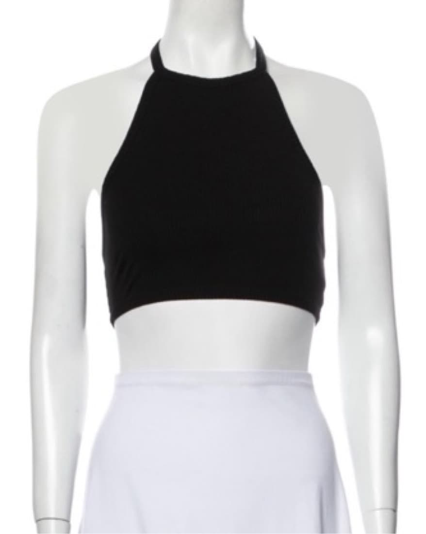 Reformation Halter Neck Crop Top - Image 1