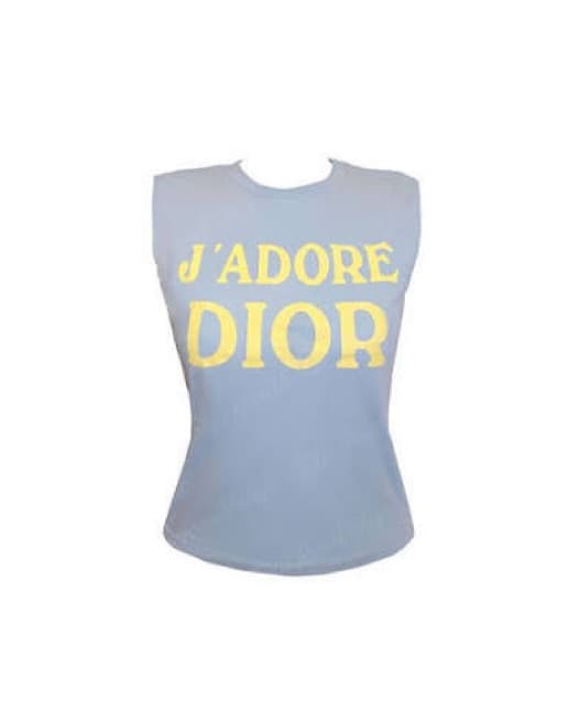 J'adore Dior' Tank Top by Christian Dior | Pickle