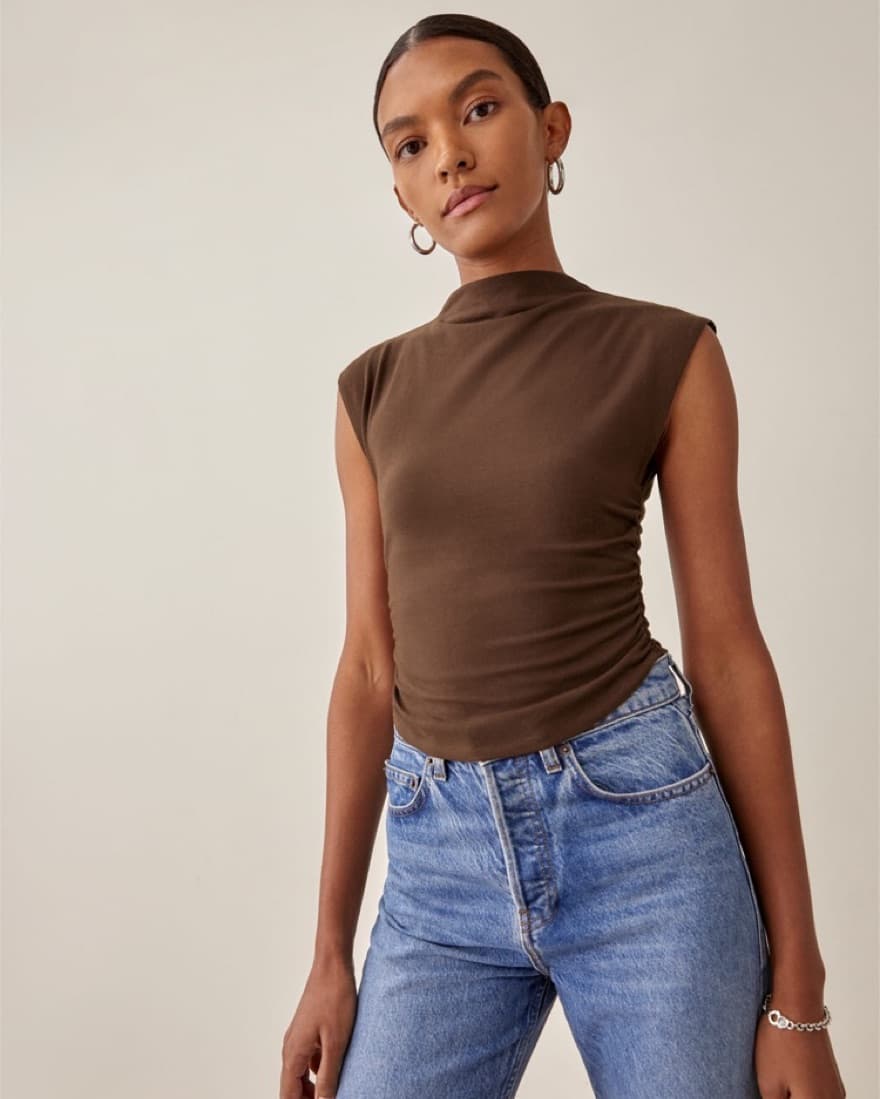 Reformation Lindy Knit Top - Image 1