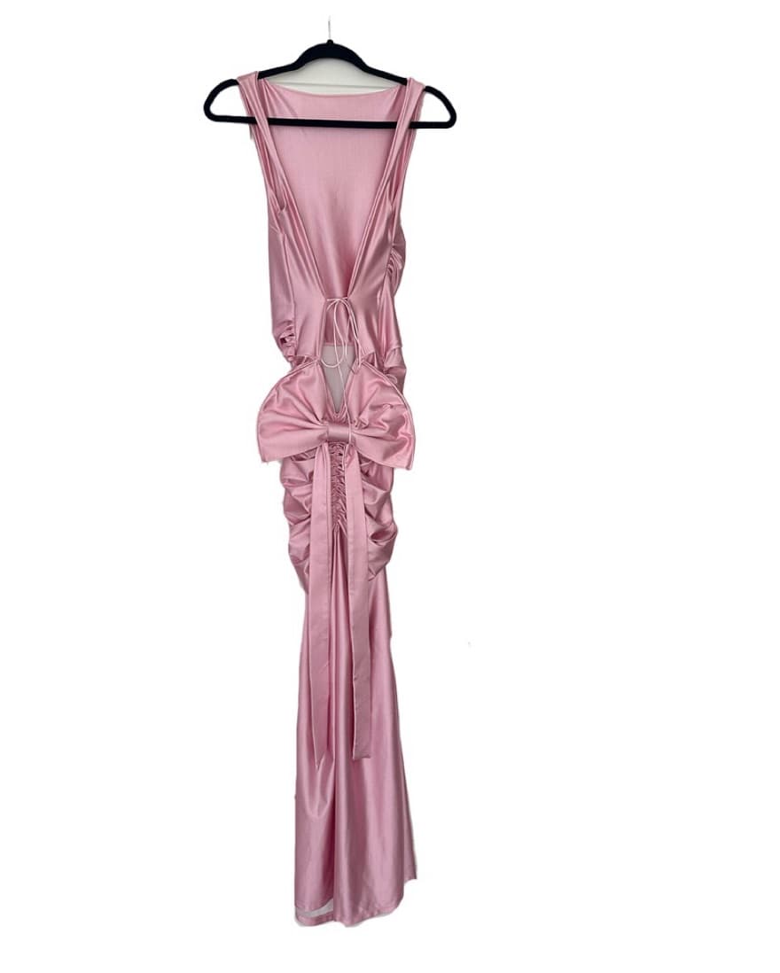 Bye Bambi Pink Bow Dress - Image 2
