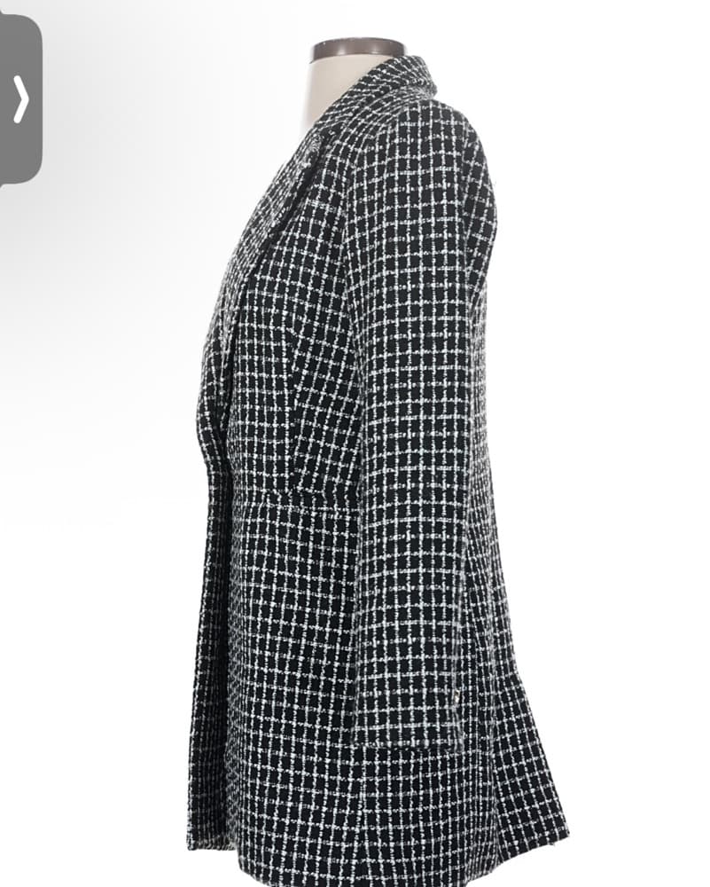 Black and White Blazer Dress  - Image 3