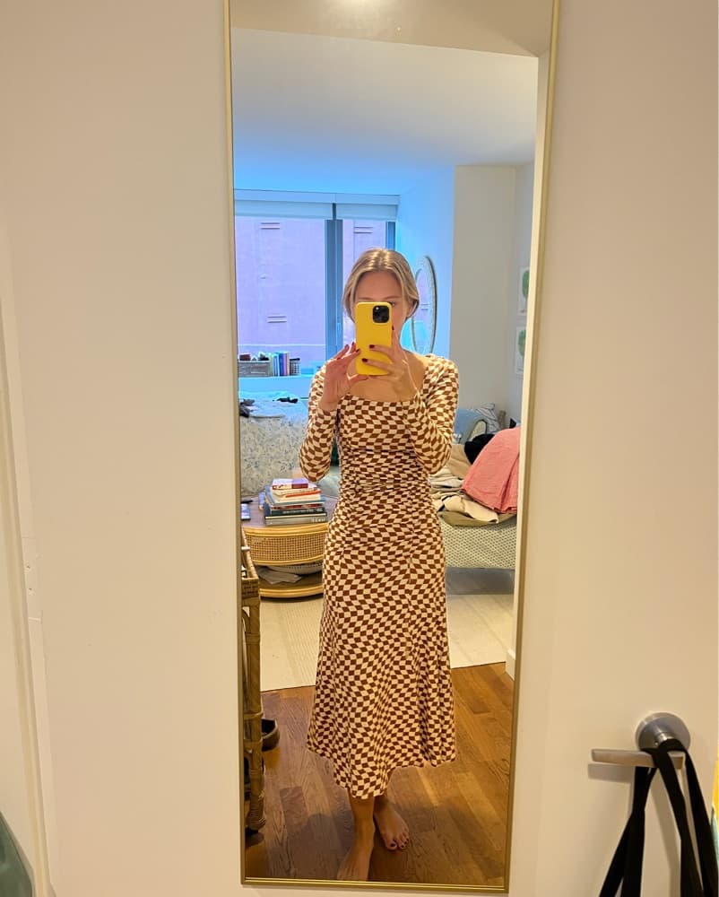 Kitri Gingham Dress Size 0 - Image 1