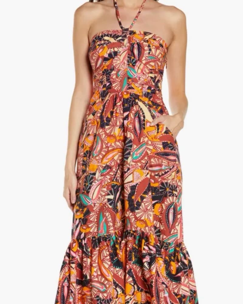 ALC Adelle Tiered Cotton Sundress  - Image 4