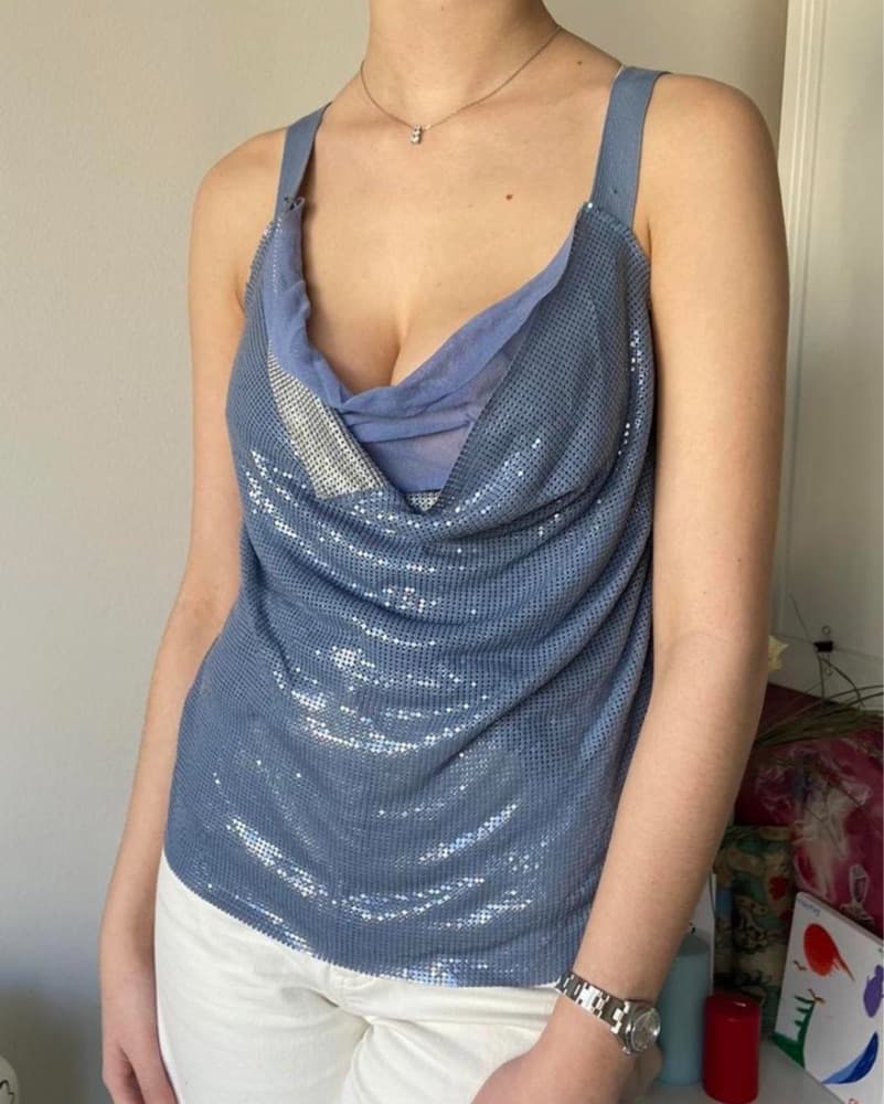 Jean Paul Gaultier Chainmail Tank Top - Image 1