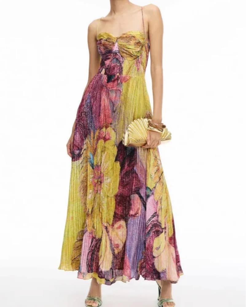 saaksha & kinni Floral Dress - Image 2