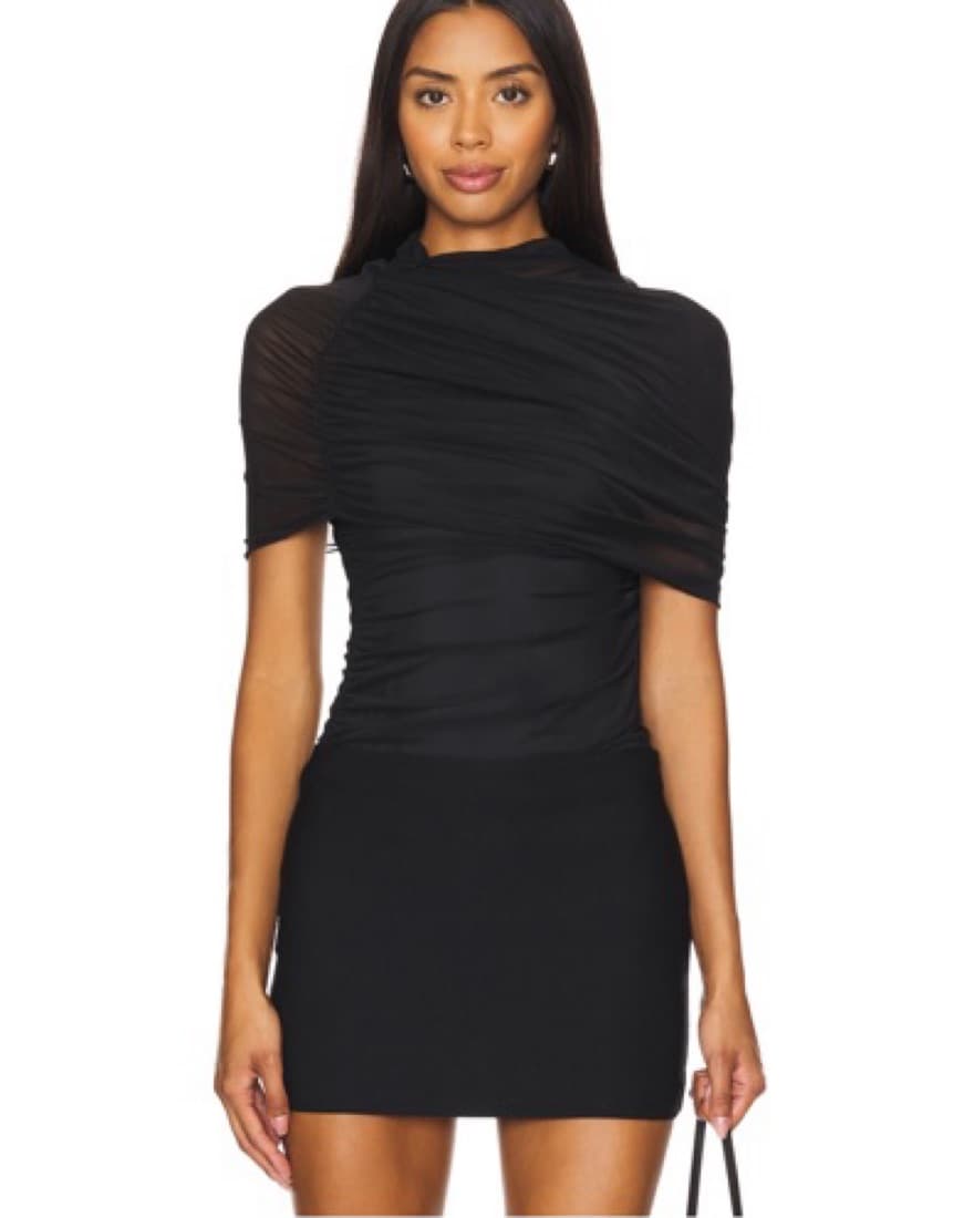 Amanda Uprichard Evianna Wrap Top - Image 1