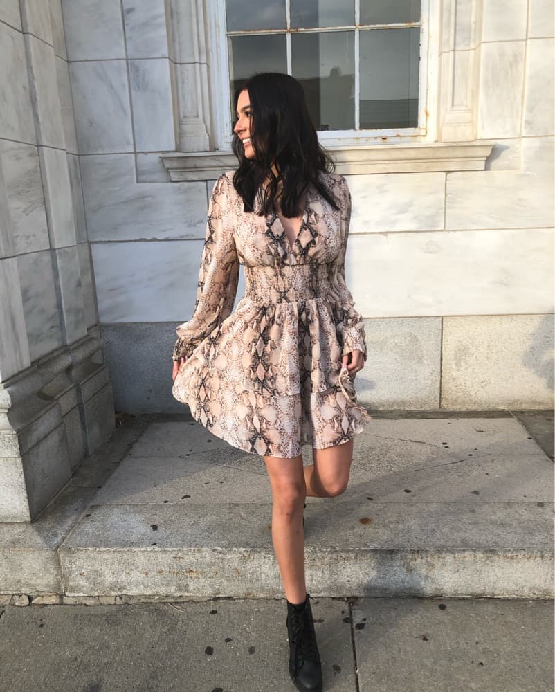 Snake Print Dress  - Image 2