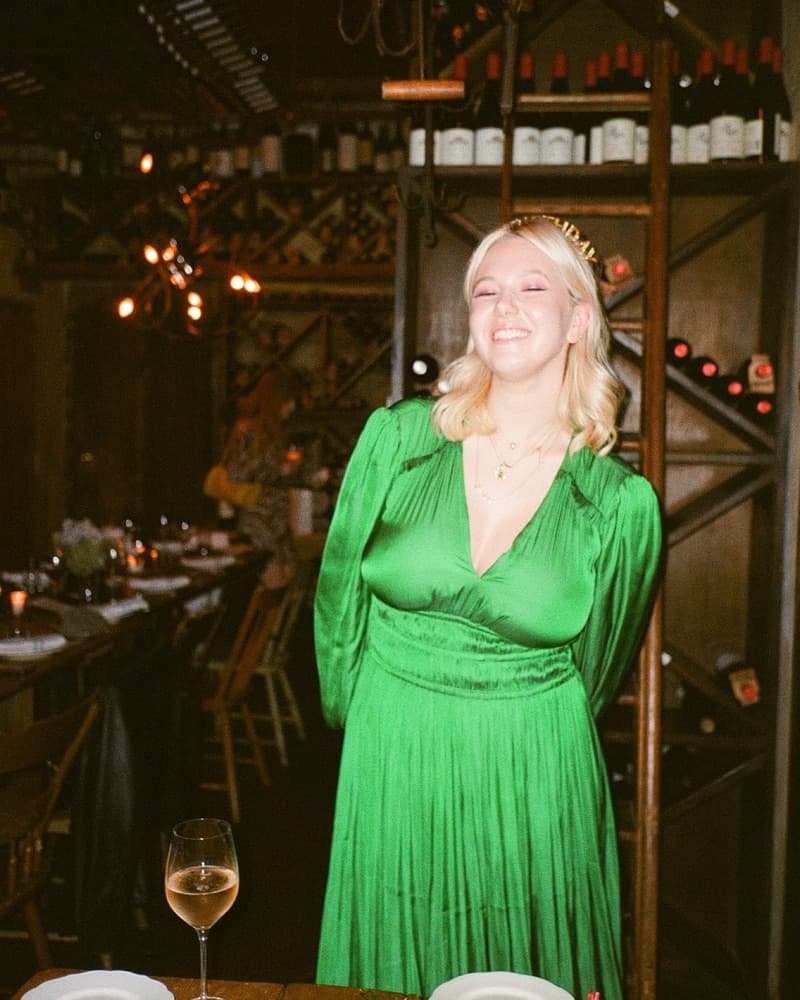 Green Maje Dress - Image 4