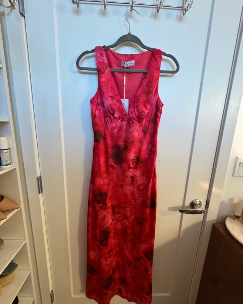 Vibrant Tie-Dye Maxi Dress - Image 2