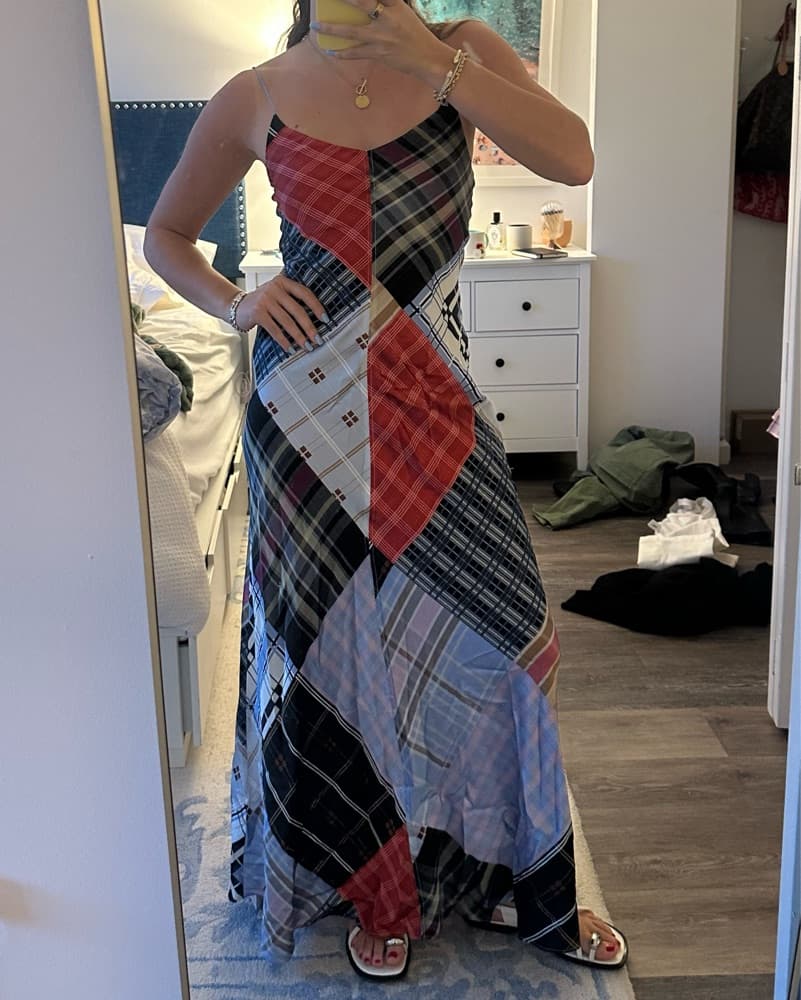 Ganni Patch Work Dress - Image 1