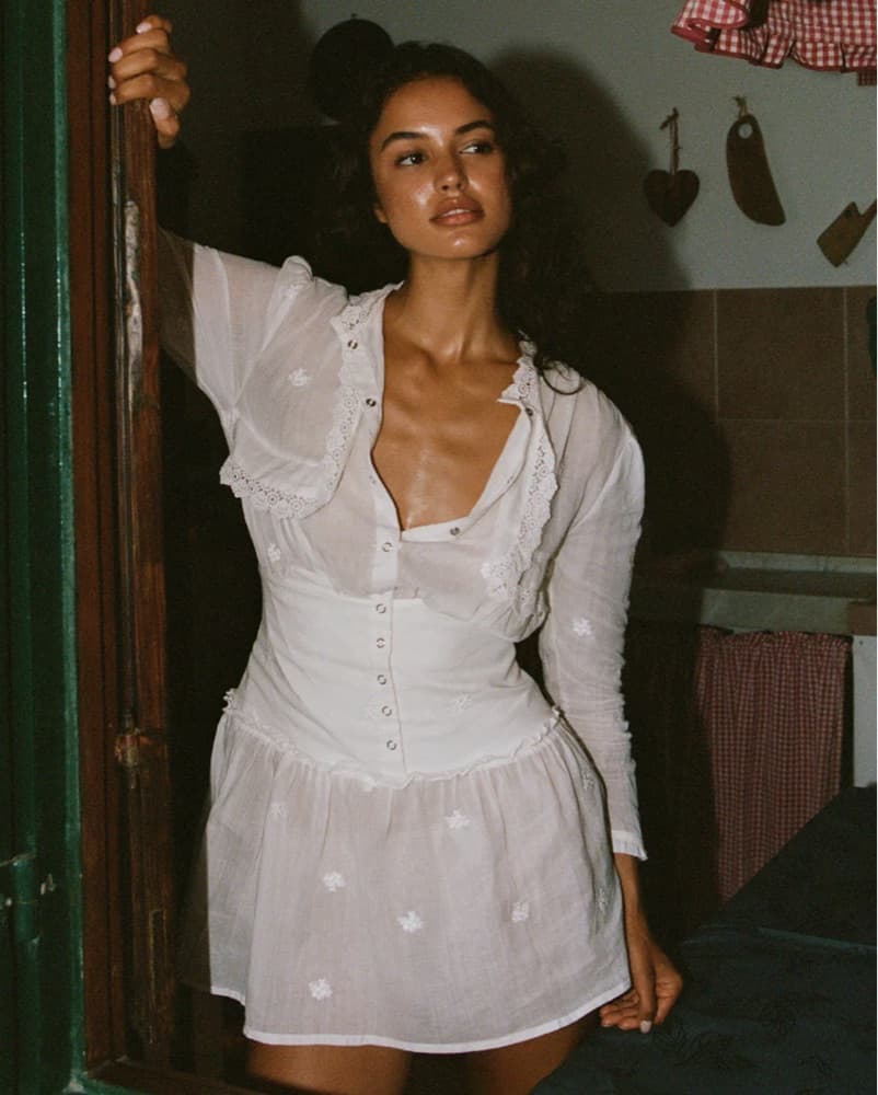 With jean Dayna Dress - Image 2