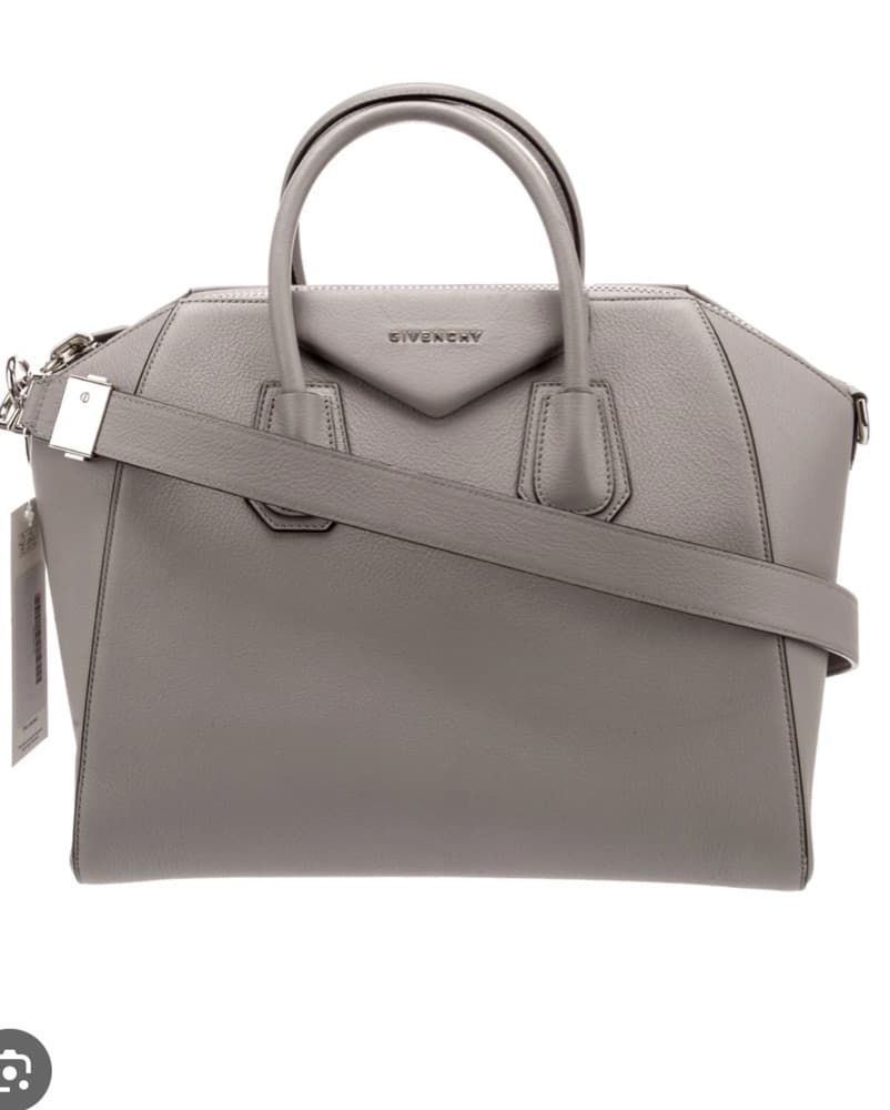 Givenchy Medium Antigona In Pearl Grey - Image 1
