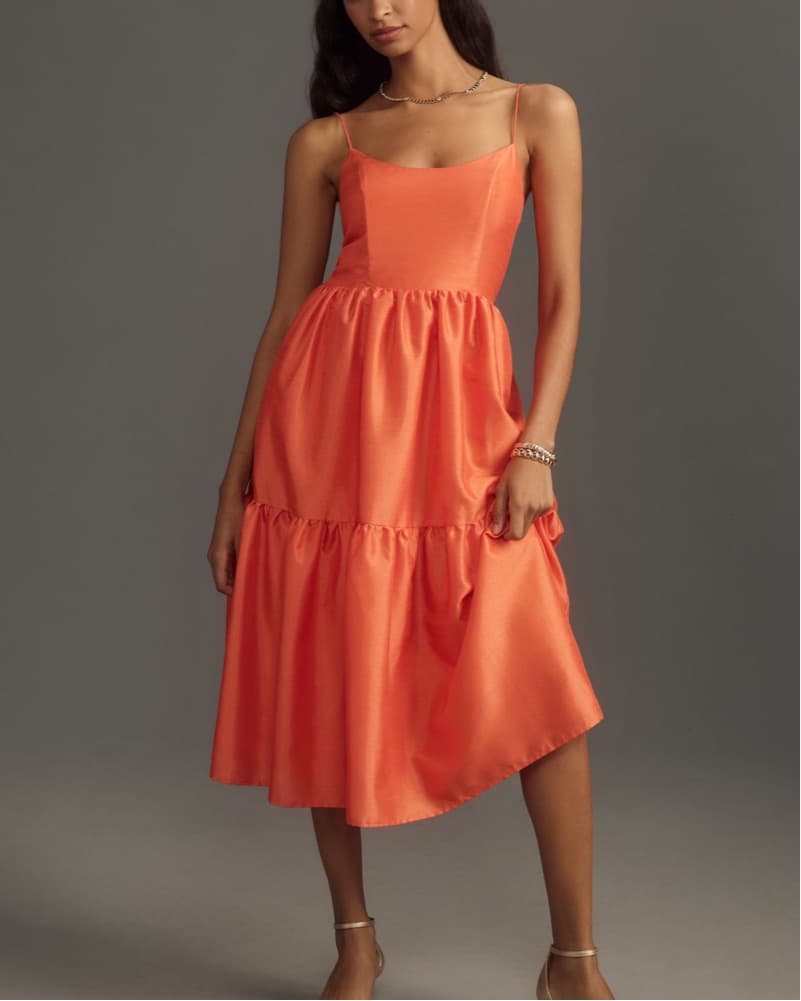 Hutch Tommy Bare Sleeveless Tiered Midi - Image 1