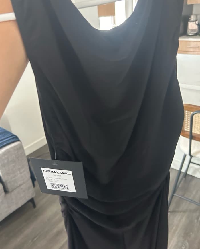 Norma Kamali Ruched V Neck Jumpsuit  - Image 5