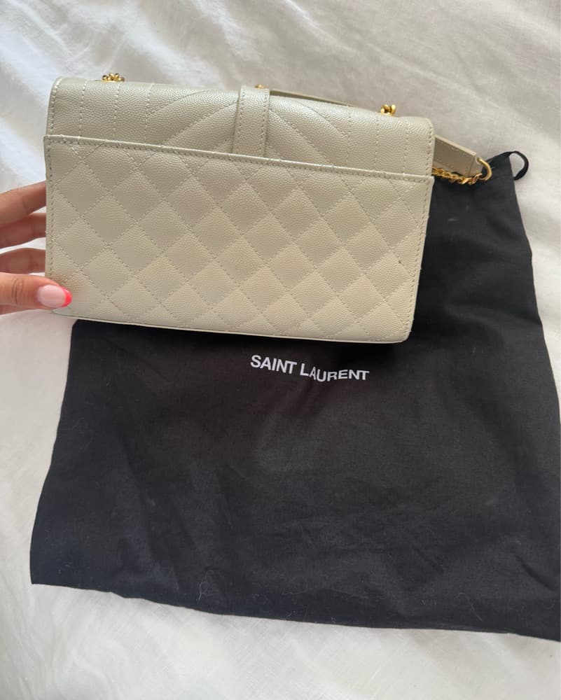 White YSL Bag - Image 4