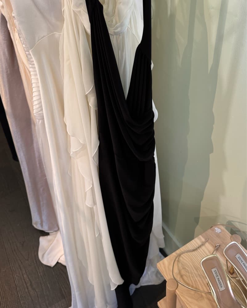 Norma Kamali Draped Dress - Image 1