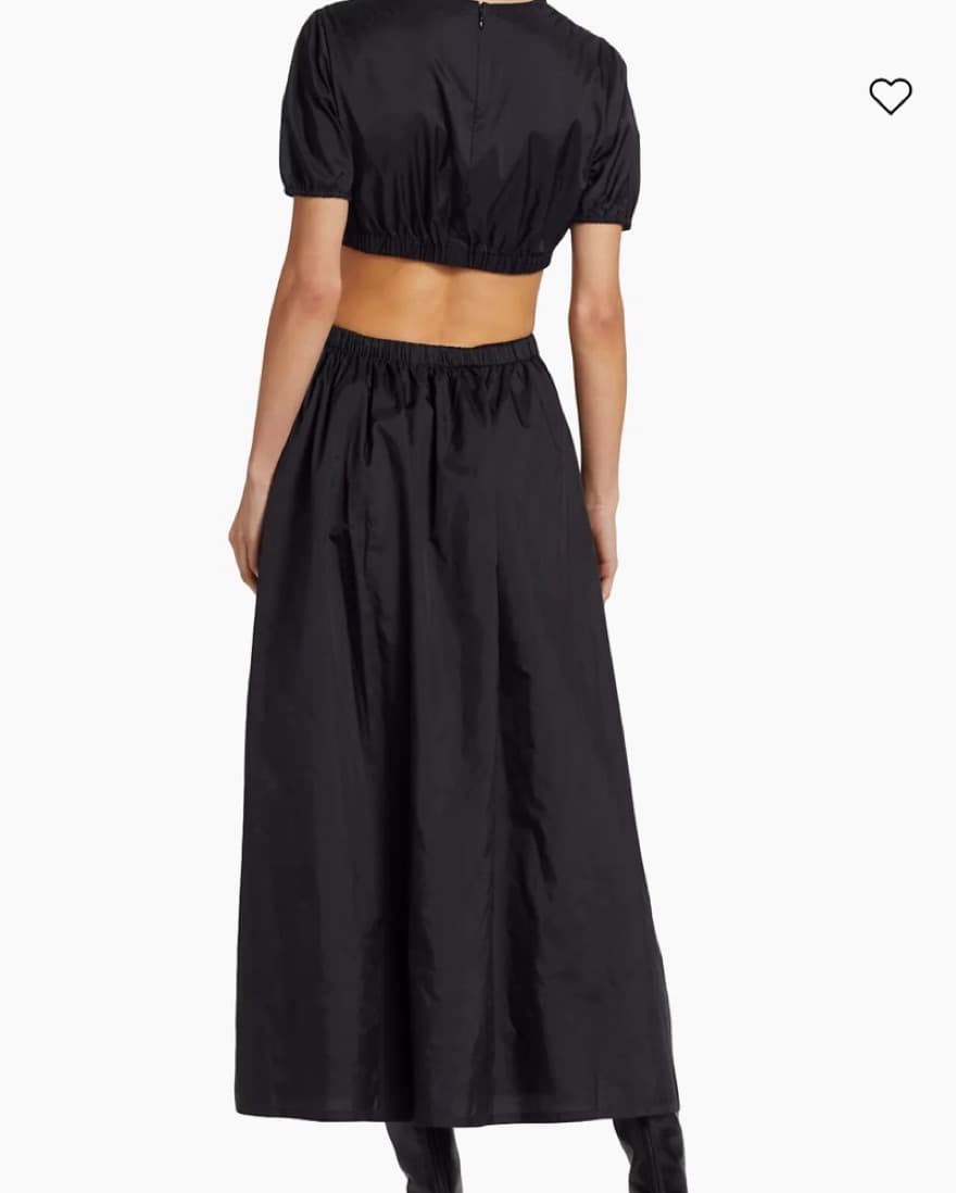 Staud Open Back Dress - Image 2