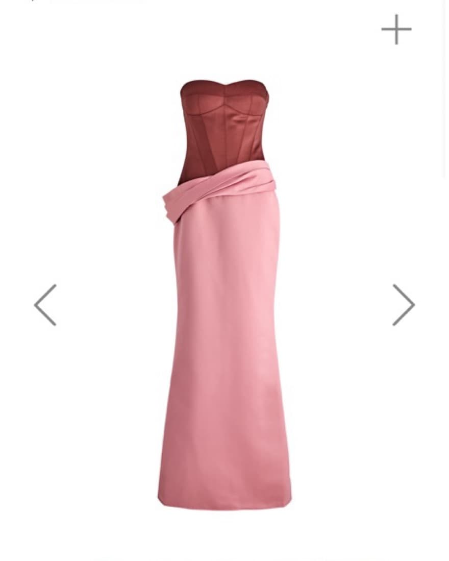 Nafsika Skourti Two Tone Undressed Gown  - Image 2
