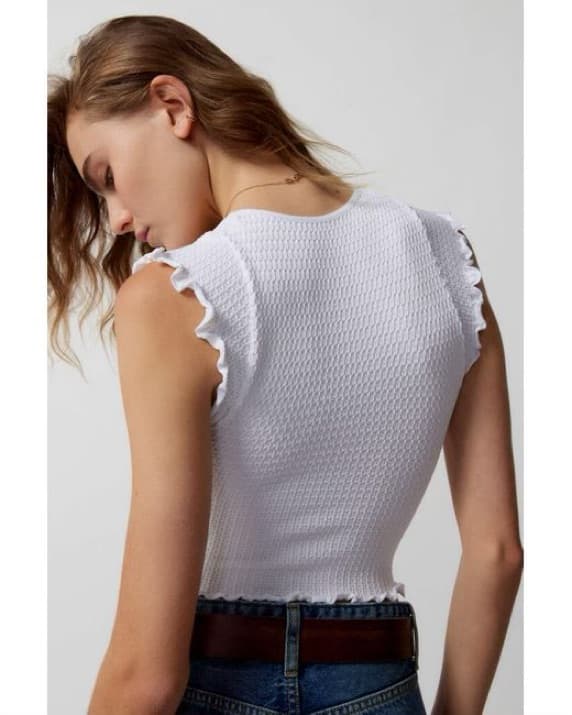 Out From Under Ida Seamless Top White - Image 3
