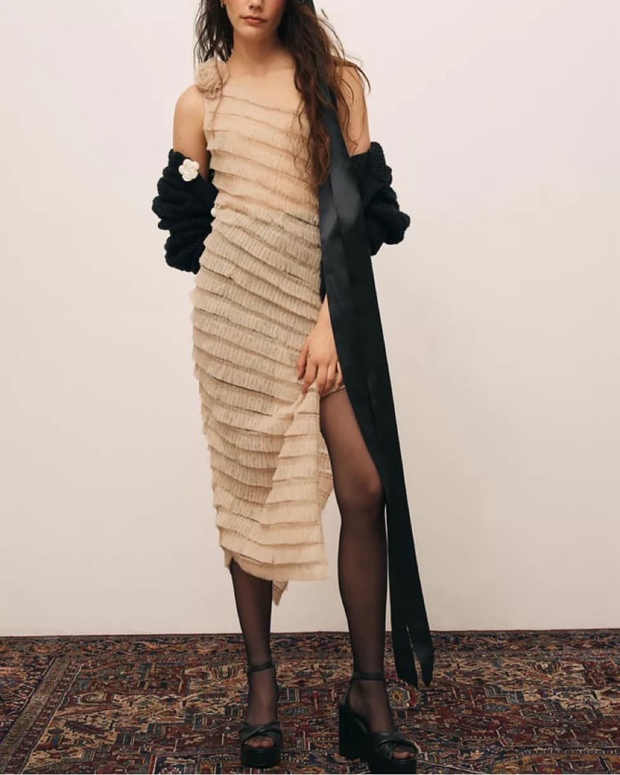 Kimchi Blue Ruffle Dress  - Image 1
