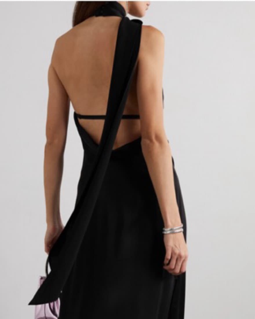 Black Simkhai Gown - Image 2