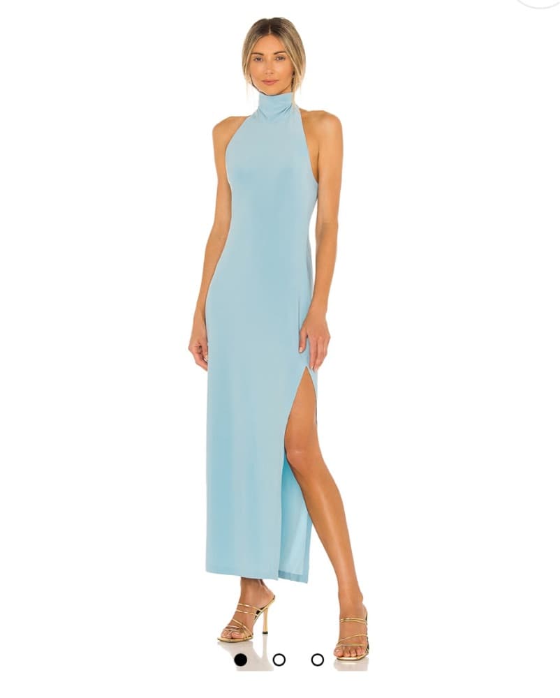 Norma Kamali Halter dress  - Image 1