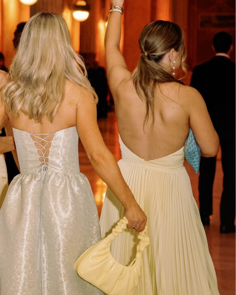 Yellow Christian Siriano Bridesmaid - Image 3