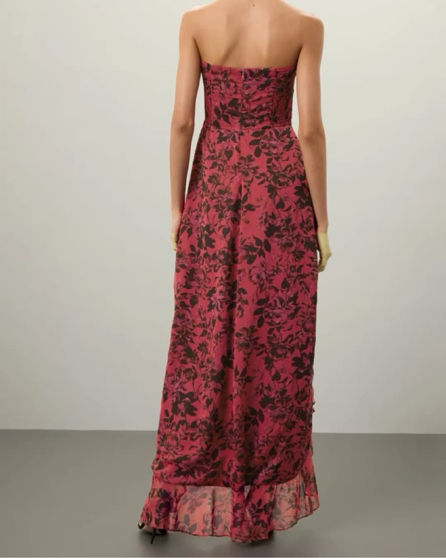 AMANDA UPRICHARD STRAPLESS DRESS - Image 2