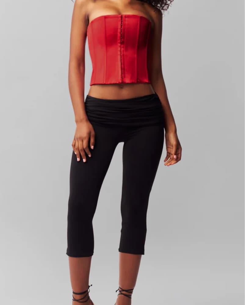 Danielle Guizio Red Corset  - Image 4