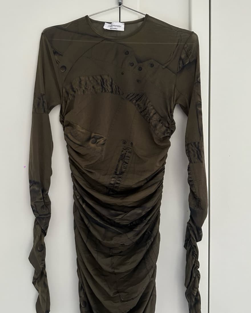 Blumarine Mesh Dress - Image 5