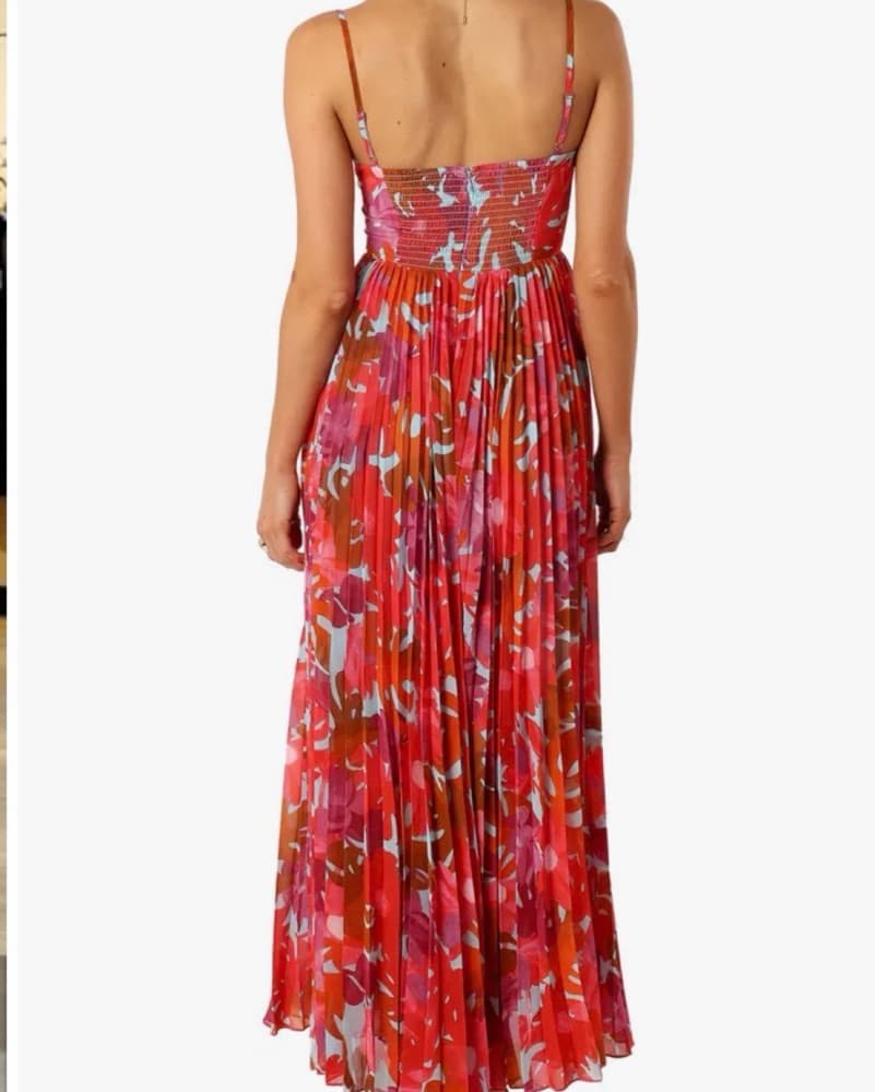 Petal And Pup Achanti Print Pleated Maxi - Image 3