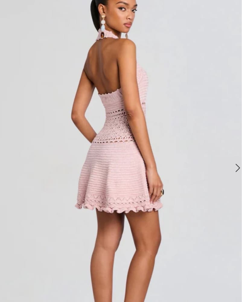 Agnie Crochet Dress - Image 3
