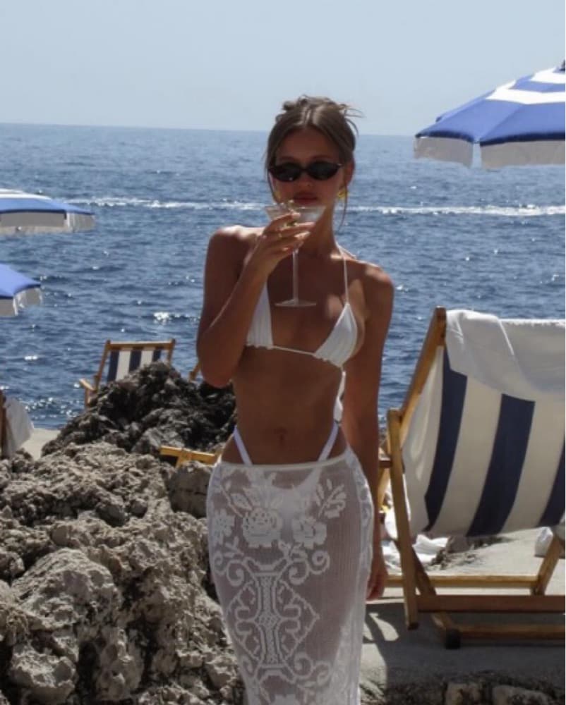 With Jean Saint Skirt White - Image 4