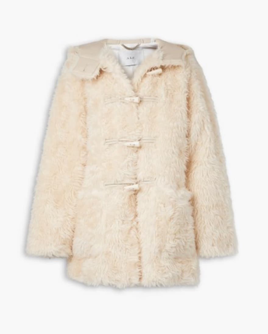 A.L.C. Faux Shearling Coat - Image 3