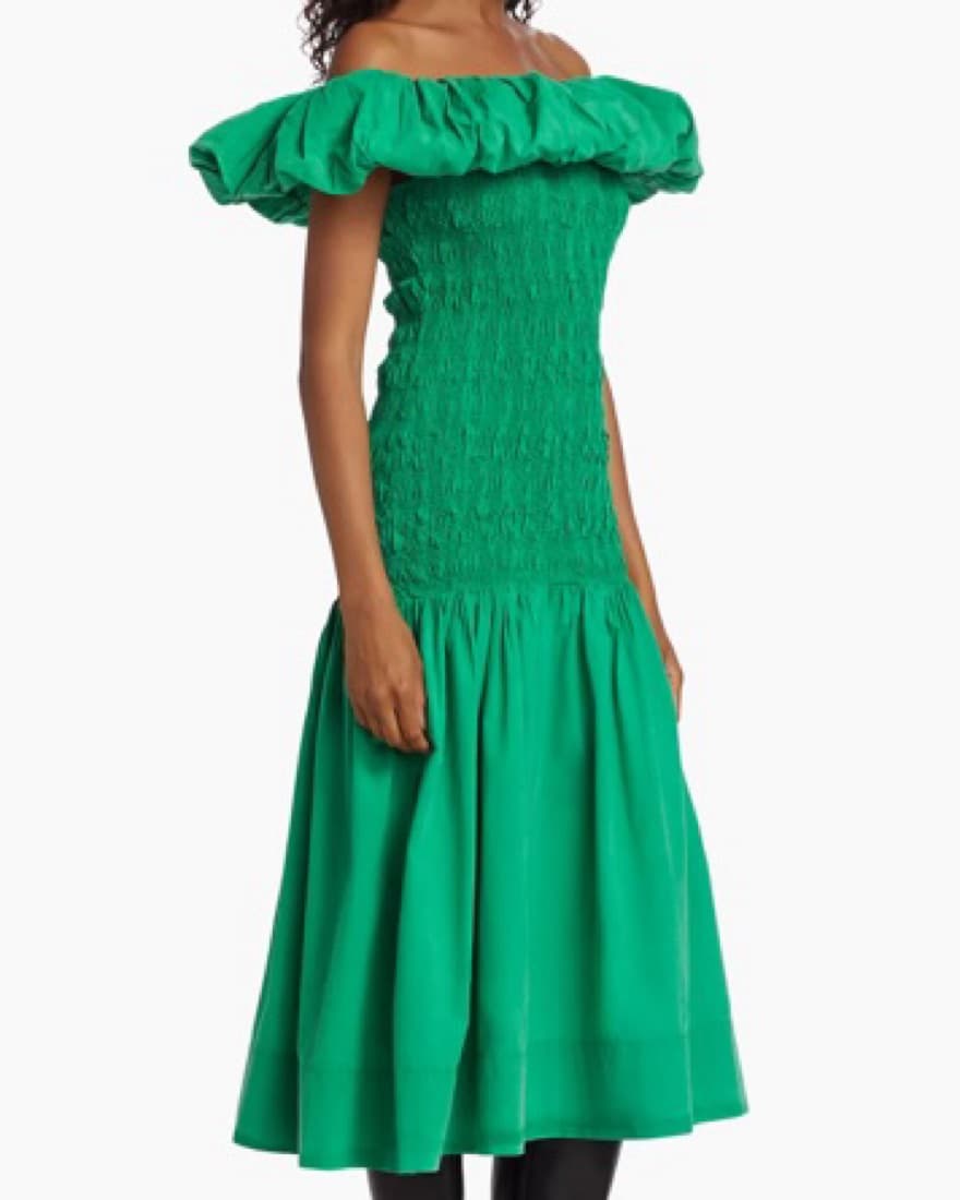 Kelly Green Dress (Worn Once) - Image 3