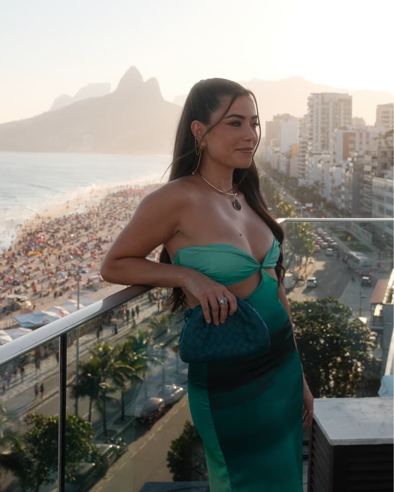 Baobab Ombré Green Dress - Image 4