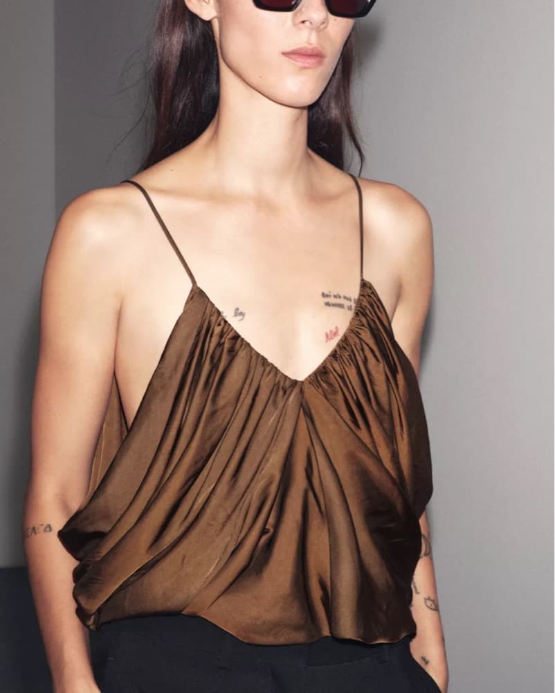 Zara Silk Top  - Image 1