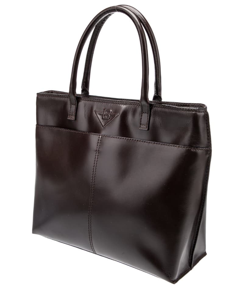 Vintage Chocolate Bottega Bag - Image 3