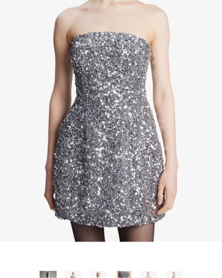 Bardot Karoline Strapless Sequin Dress  - Image 1