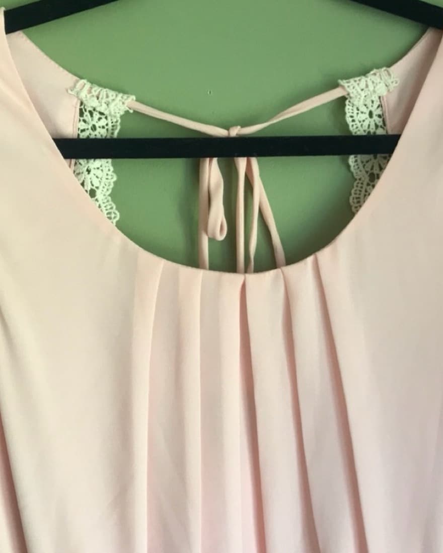 Cute Pink Midi Dress - Image 2