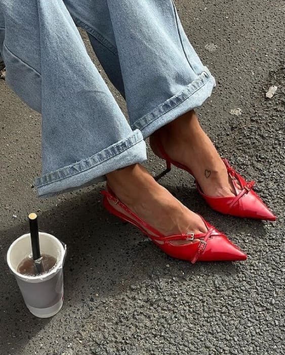 Mango Heels Miu Miu Dupe - Image 1
