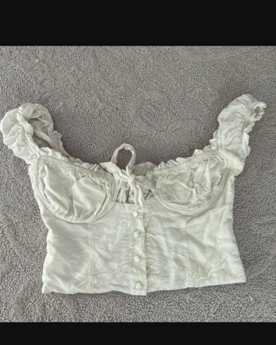 Princess polly Elouise Corset Crop Top - Image 2