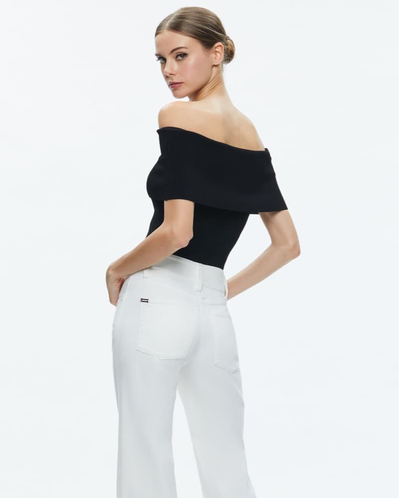 Off-the-Shoulder Sweater Top - Image 4