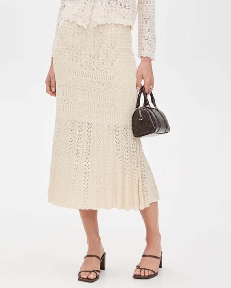Z SUPPLY Soria Crochet Skirt - Image 1